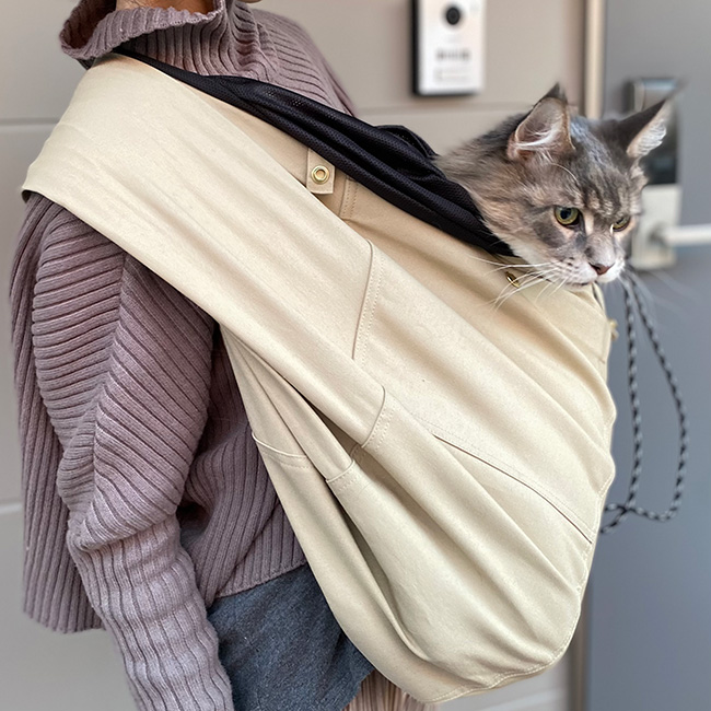 erva 別注】メッシュカバー付シンプルスリング | paw's living