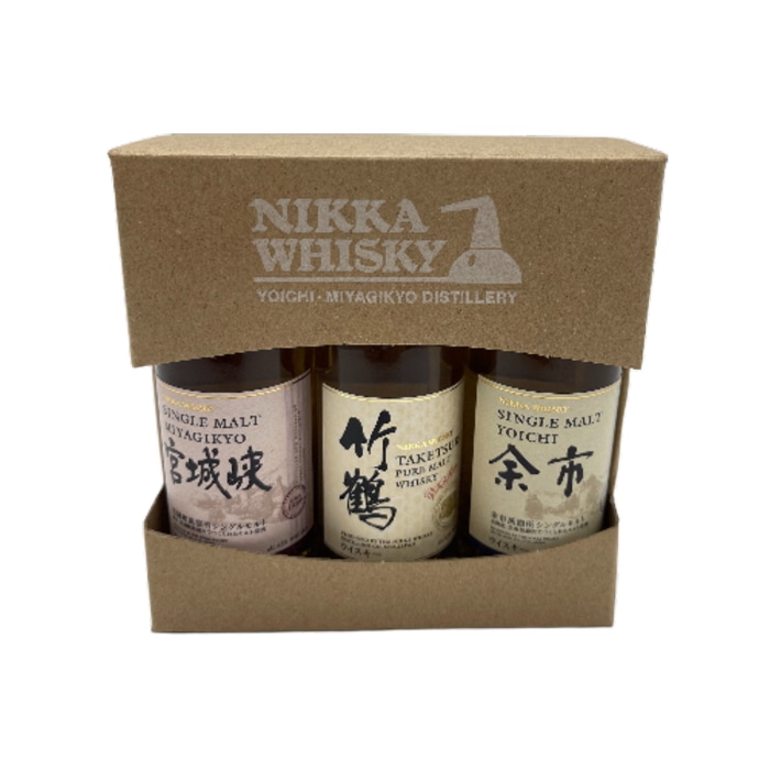 最終値下げ】ニッカウイスキー竹鶴、宮城峡ウイスキー 180ml2本セット