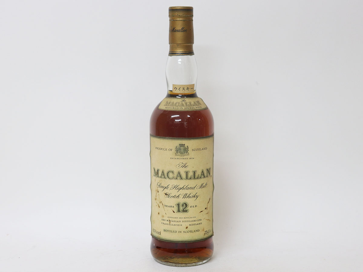 希少 マッカラン12年 旧ボトルTHE MACALLAN 700ml MACALLAN 12年 古酒