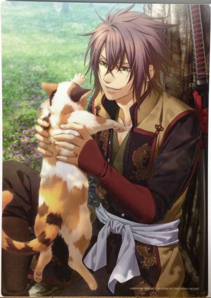 薄桜鬼 マイクロファイバータオル 新品 未開封品 沖田総司 斎藤一 薄桜