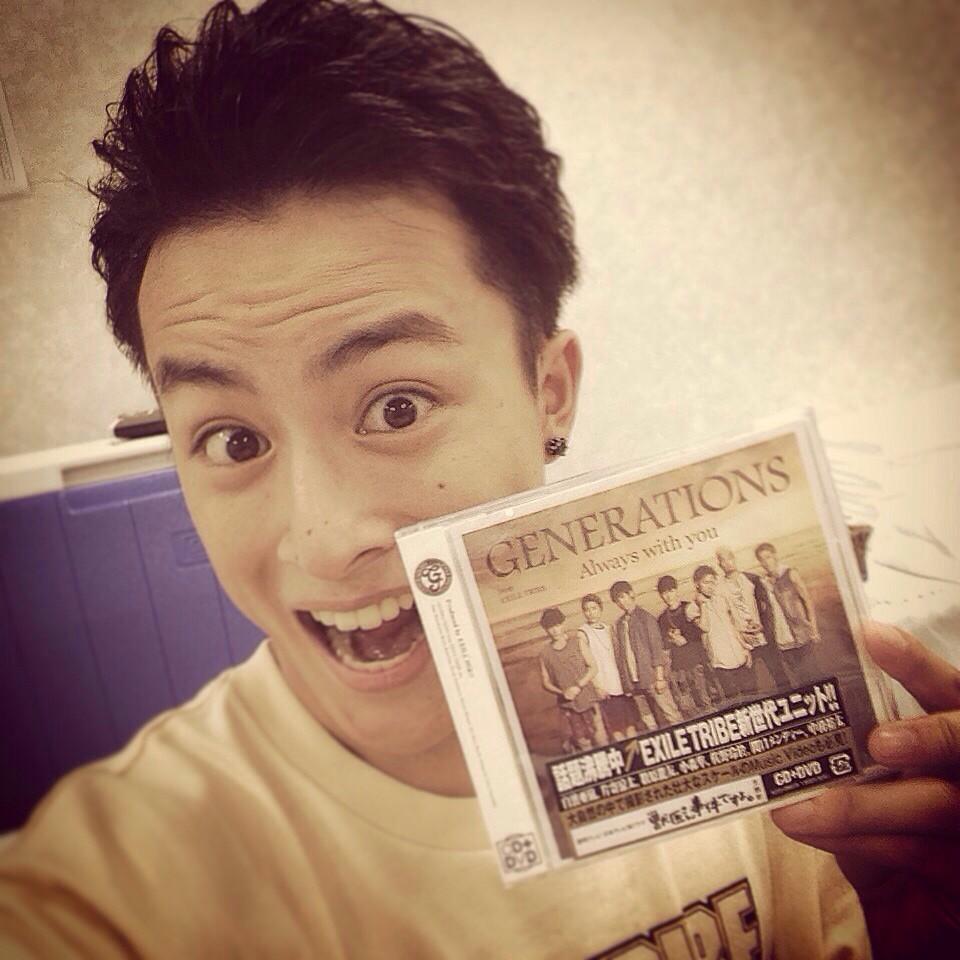 GENERATIONS 白濱亜嵐 2014 サイン入り フリスビー GENERATIONS 白濱亜