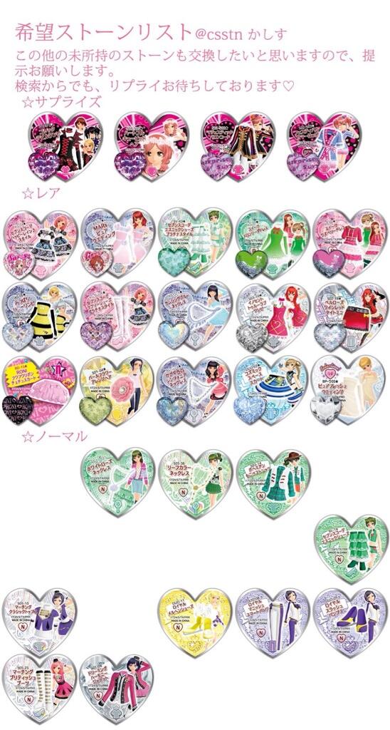 プリズムストーン サプライズ セブンスコーデ シンフォニア