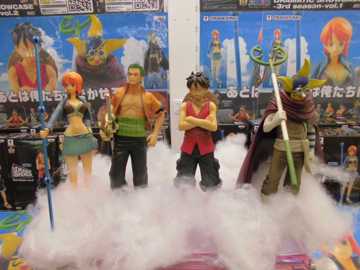 ワンピースDRAMATIC SHOWCASE～3rd season～1＆2」入荷しました