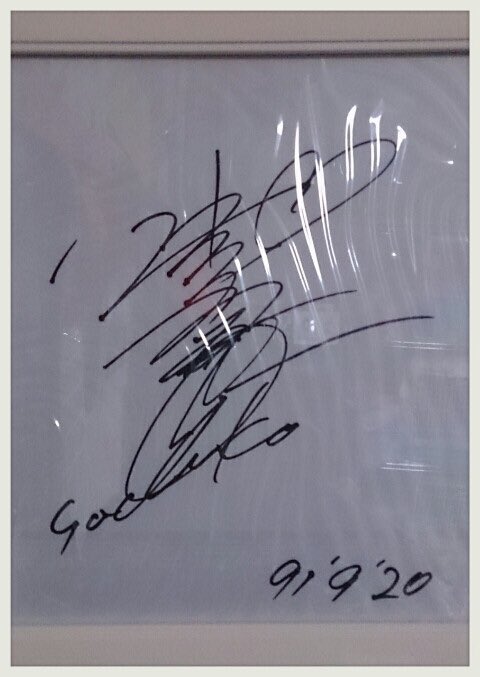 レア】国民的応援歌『負けないで』 ZARD 坂井泉水 直筆サイン色紙 写真付