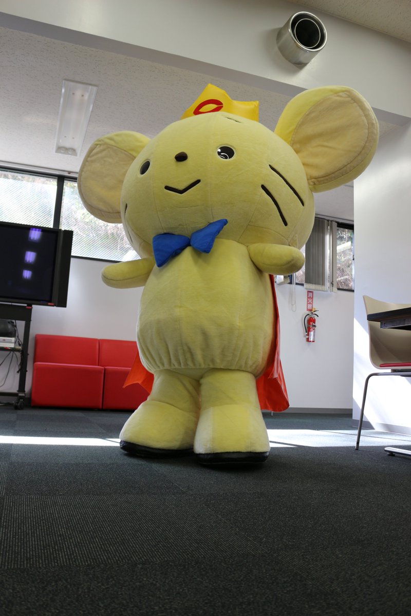 頑張れ受験生！チュー王子 も応援しています！#中央大学 受験生応援