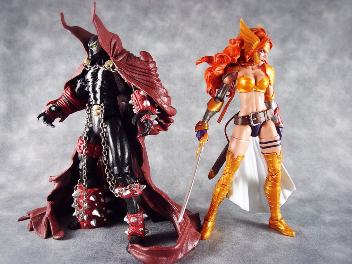 アンジェラはやっぱりスポーン界隈の人達と絡ませたくなる。この際