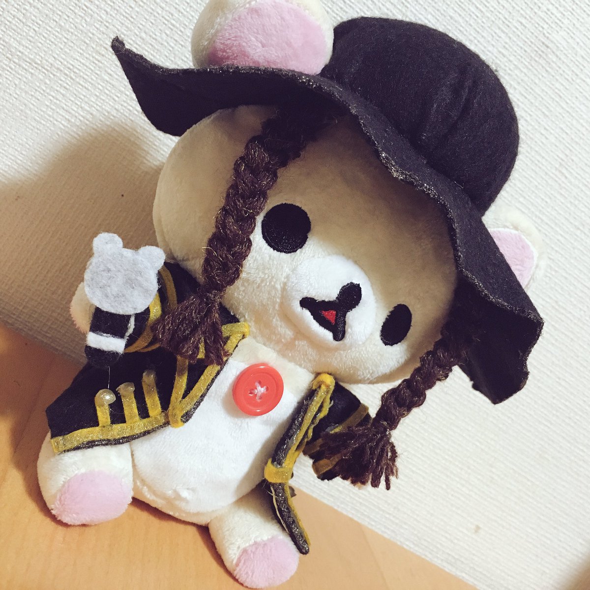 ラルックマ L'Arc~en~Ciel×リラックマコラボぬいぐるみキーチェーン