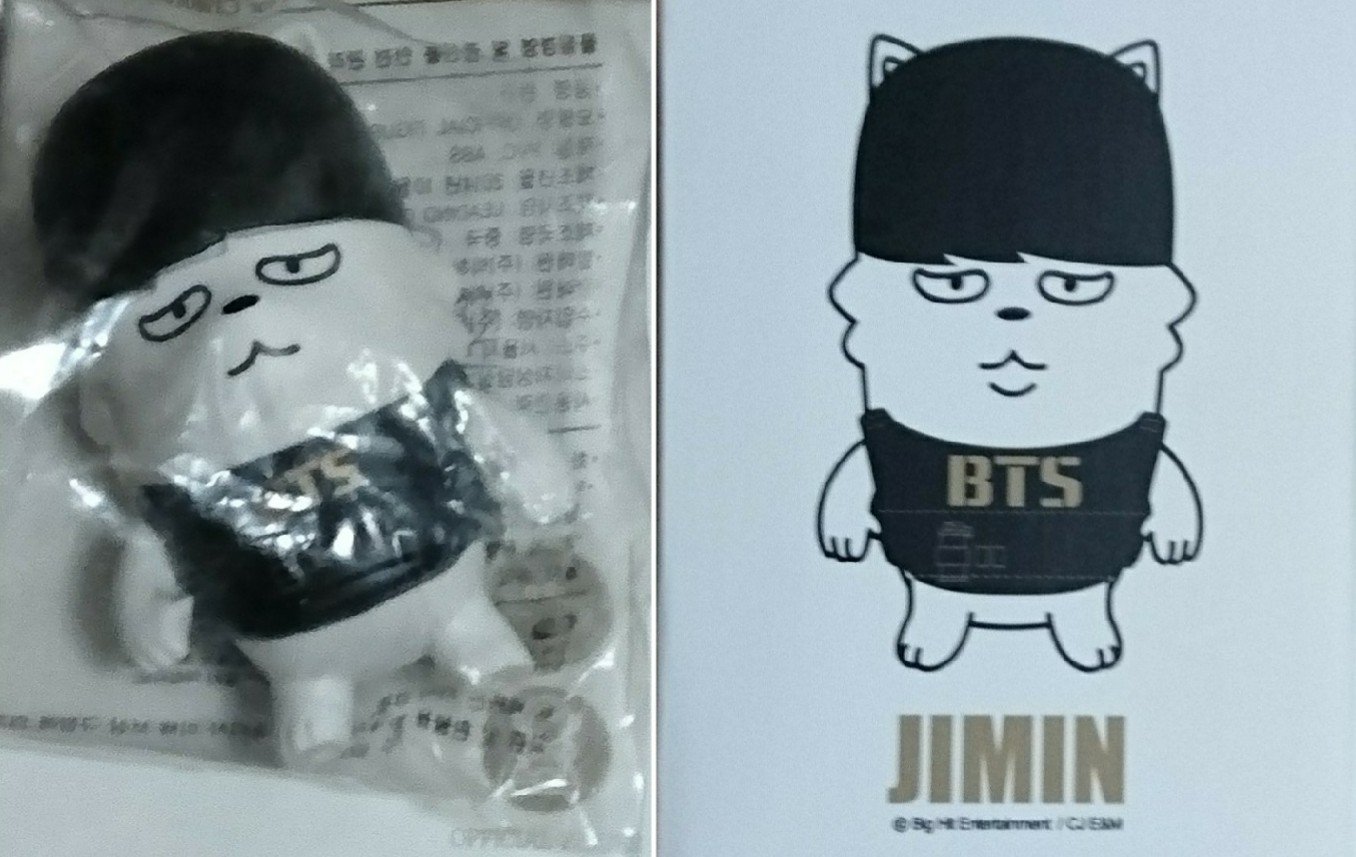 HIP HOP MONSTER ヒプモン ミニフィギュア 3種セット BTS 防弾少年団