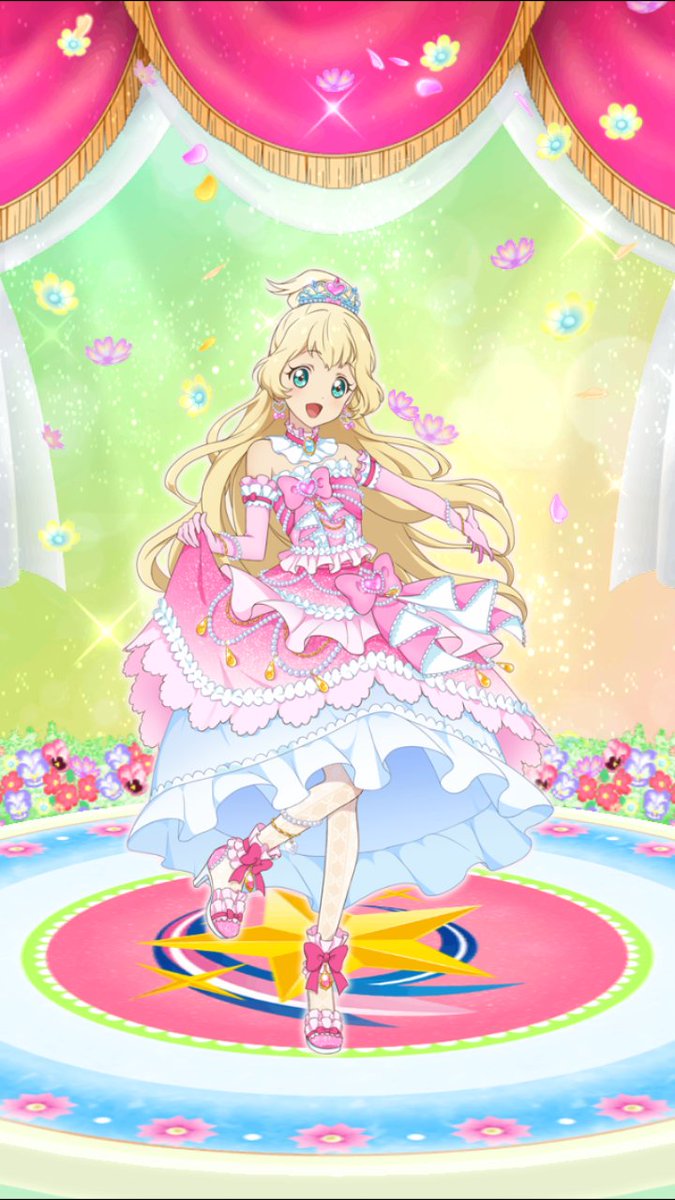 アイカツカード アイカツスターズ ドリーミングプリンセスコーデ 白鳥