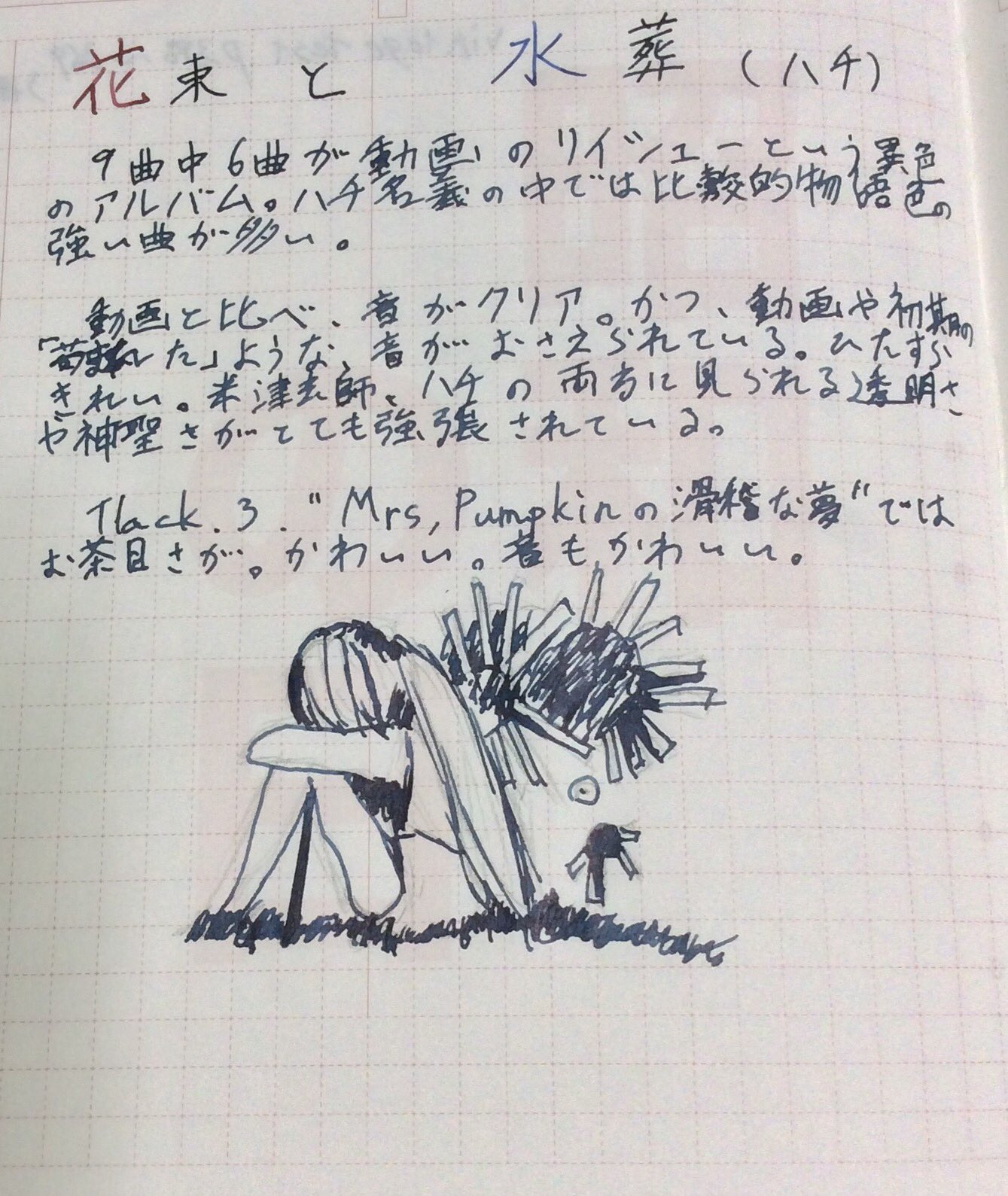 希少】米津玄師「ハチ・直筆サイン入り」 南方研究所 映像集001 希少