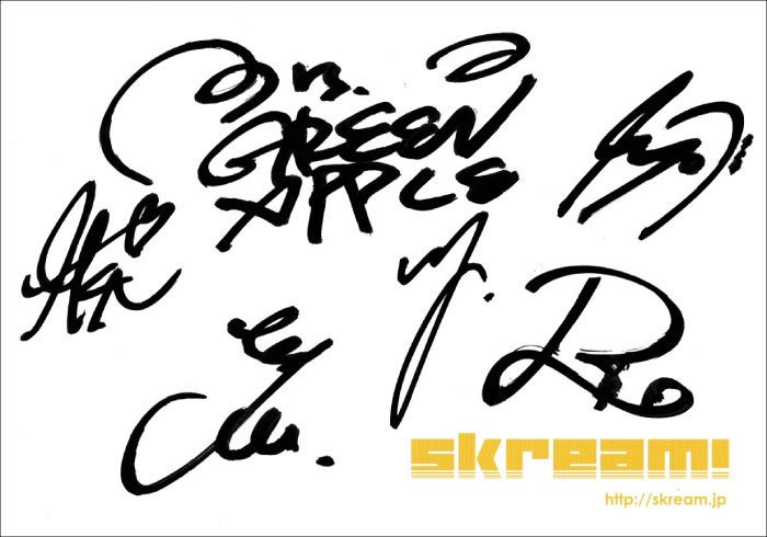 Mrs. GREEN APPLE Harmony 大森元貴 サインフォトカ Mrs. GREEN APPLE