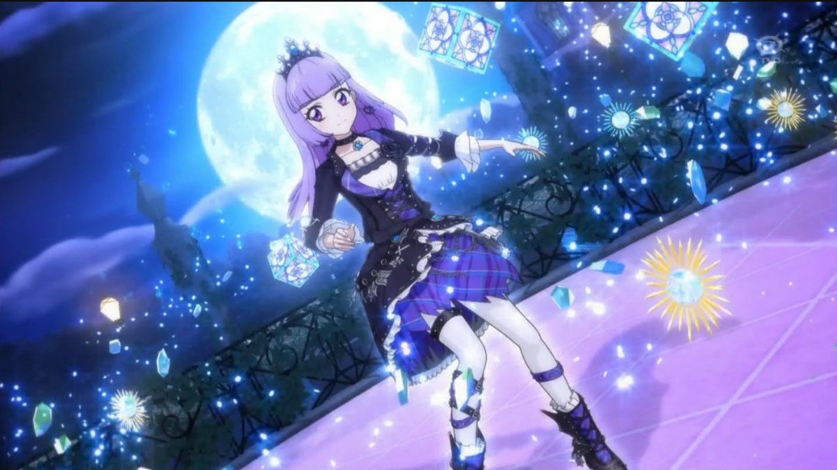 氷上スミレ ブルーエンプレスコーデ プレミアムレア アイカツカード