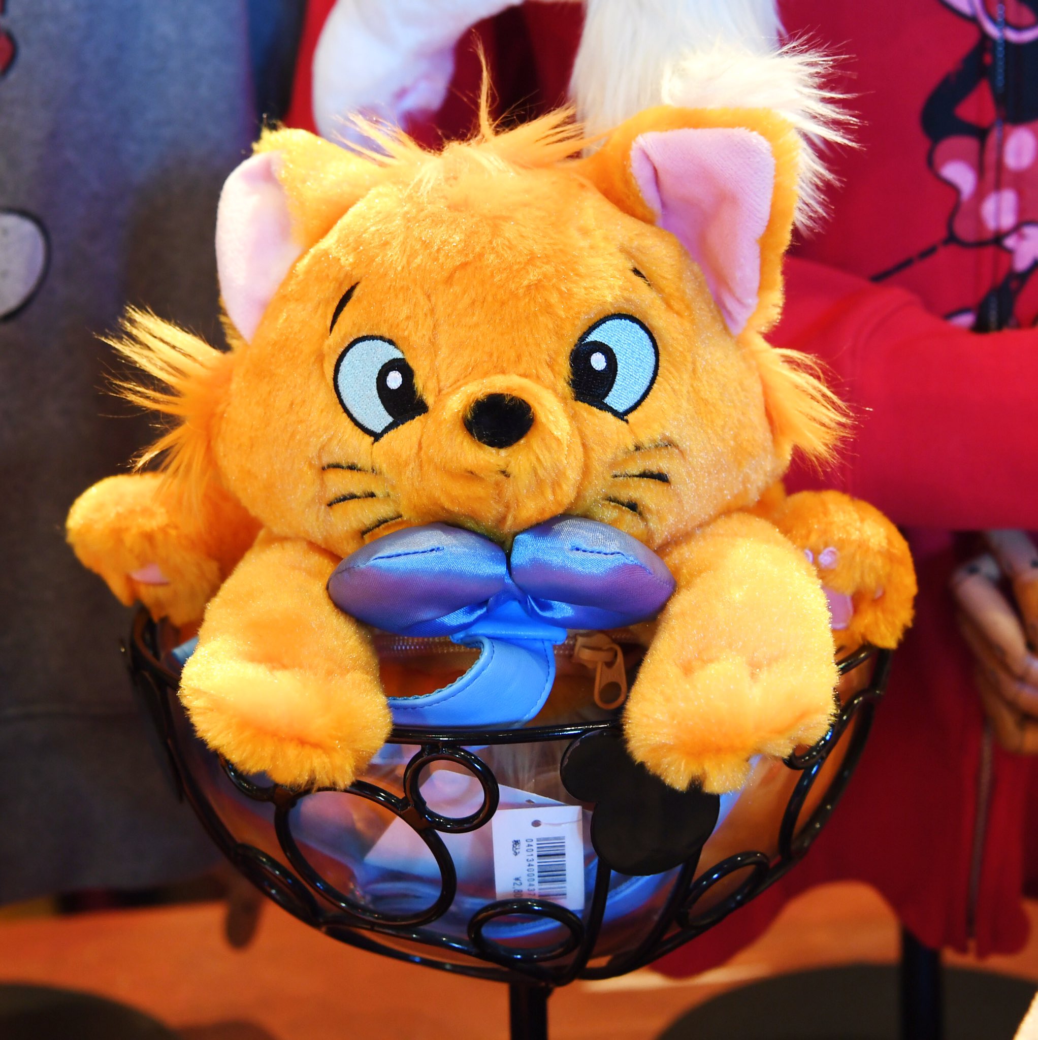 ☆ディズニー ベルリオーズ ぬいぐるみ ショルダーバッグ 新品