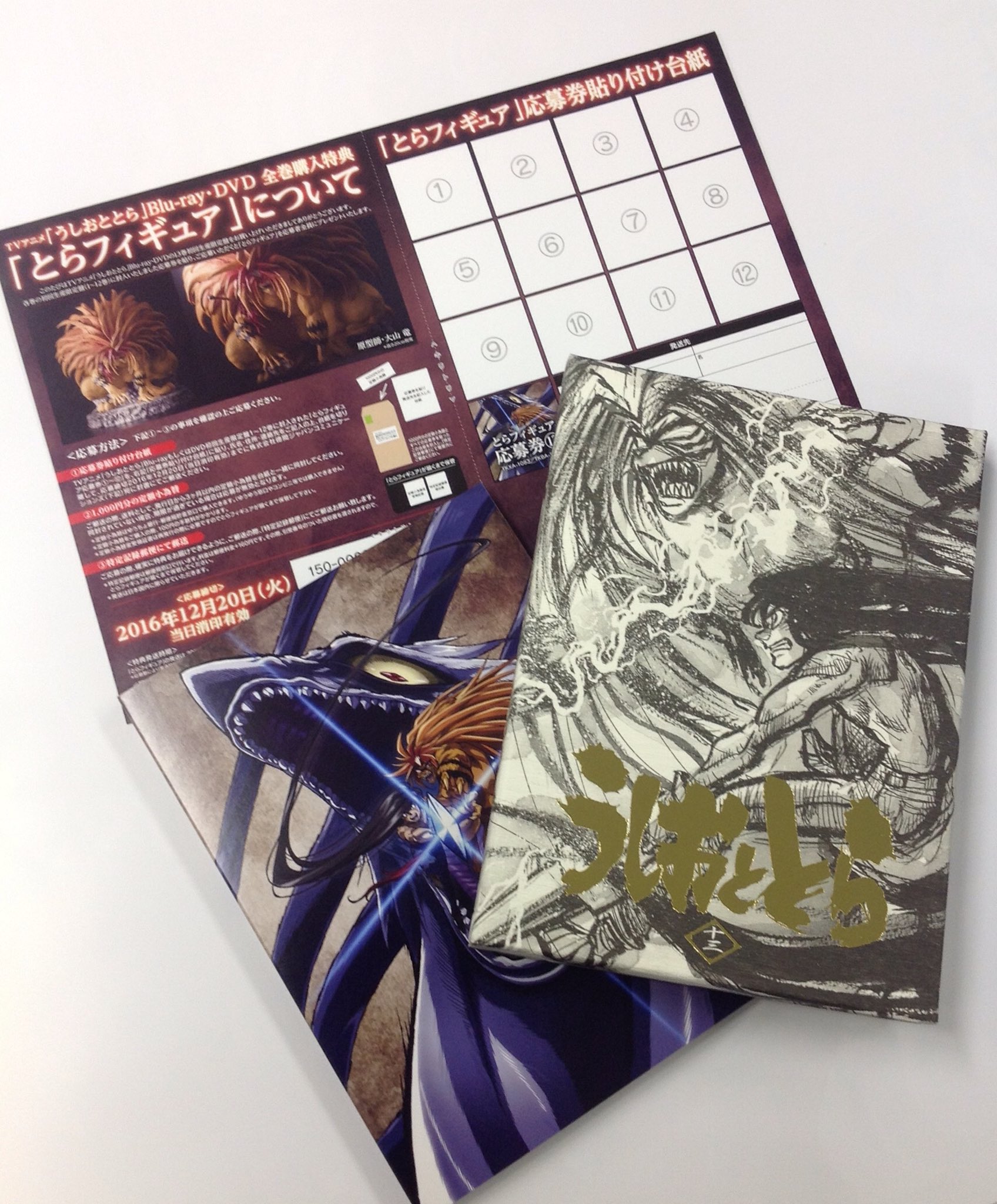 うしおととら とらフィギュア Blu-ray DVD 全巻購入特典