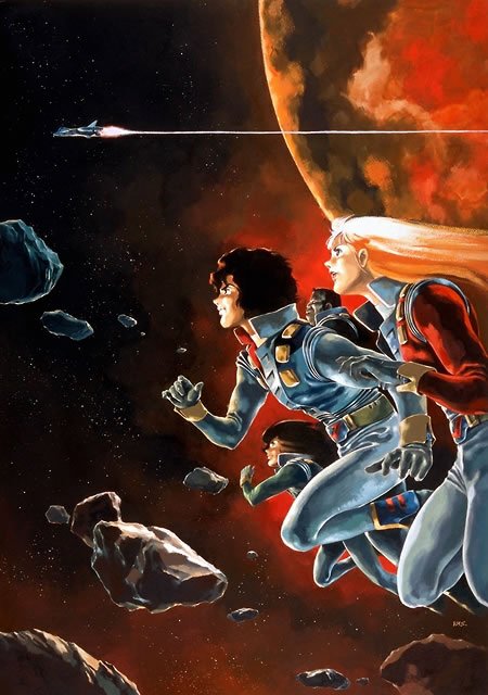 ☆消しゴム 勇者ライディーン 安彦良和先生/日本サンライズ/セイカ