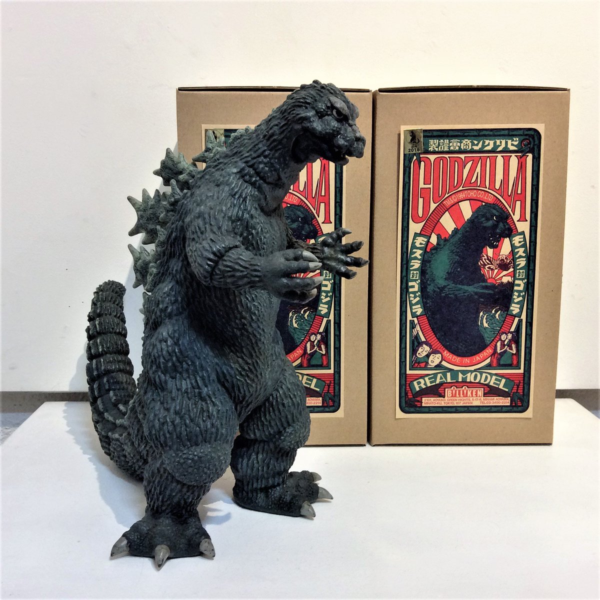 モスゴジ ビリケン 組立塗装済 BILLIKEN ビリケン商会 ゴジラ 対モスラ