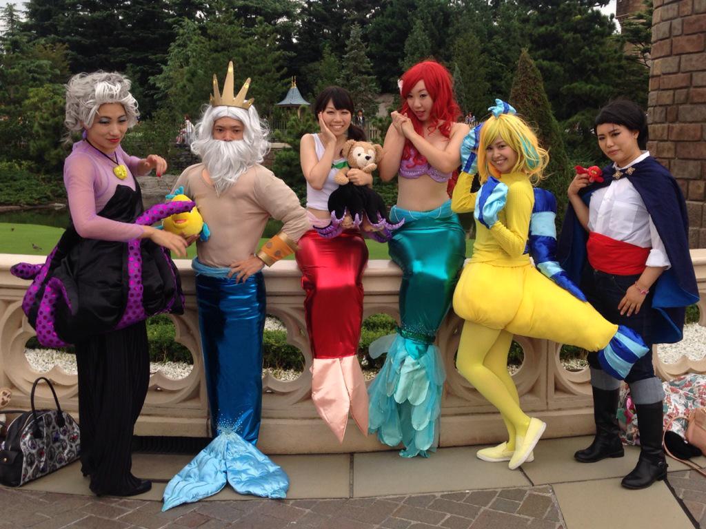 フランダー仮装やってよかったと思えた瞬間。笑！アリエル一家