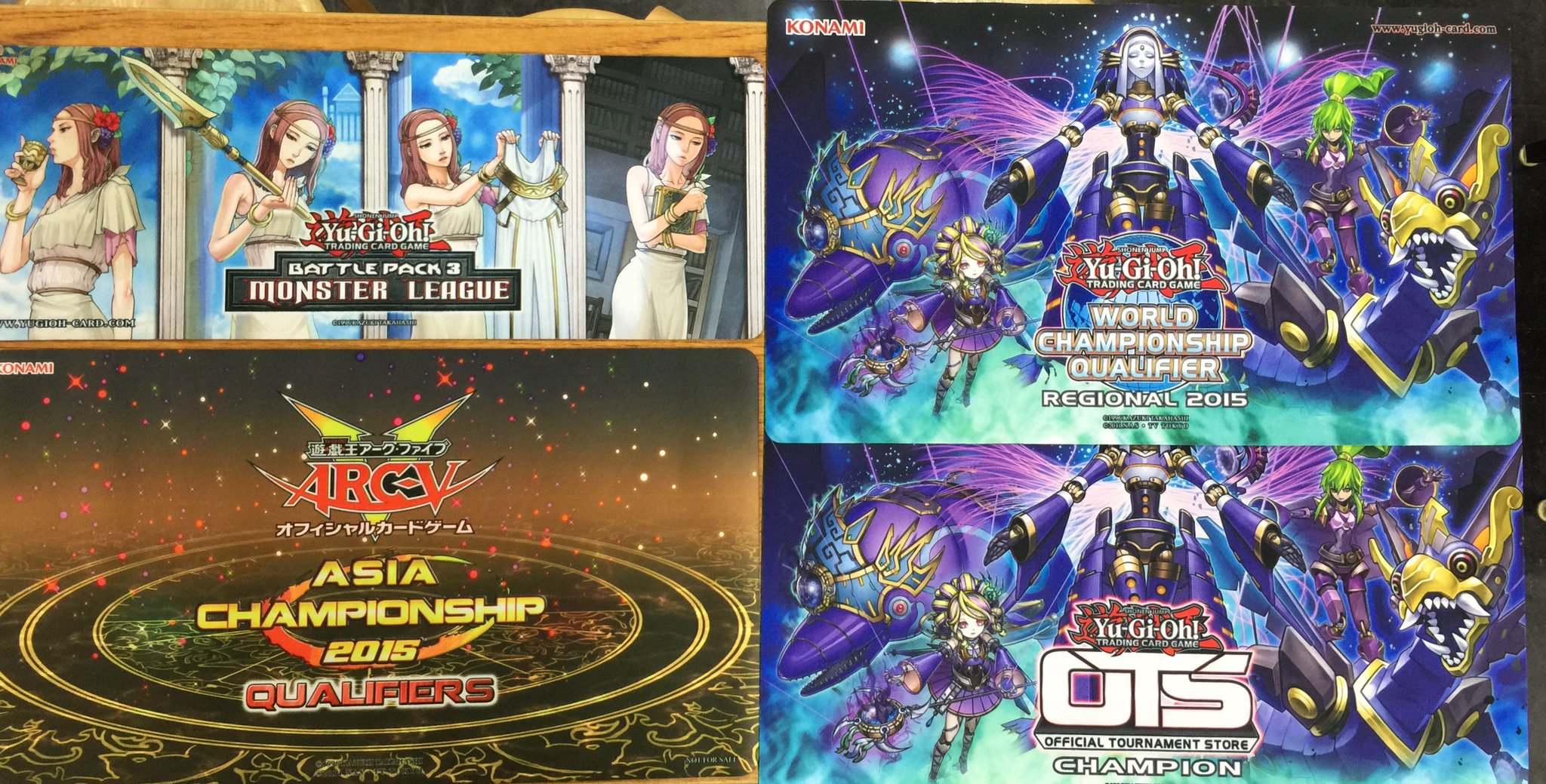 あ*る様 遊戯王 シャドールプレイマット WCQ 正規品 遊戯王 WCQ2015