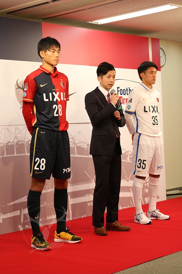 新体制】#kashima #antlers 2016新ユニフォームのプレゼンテーション