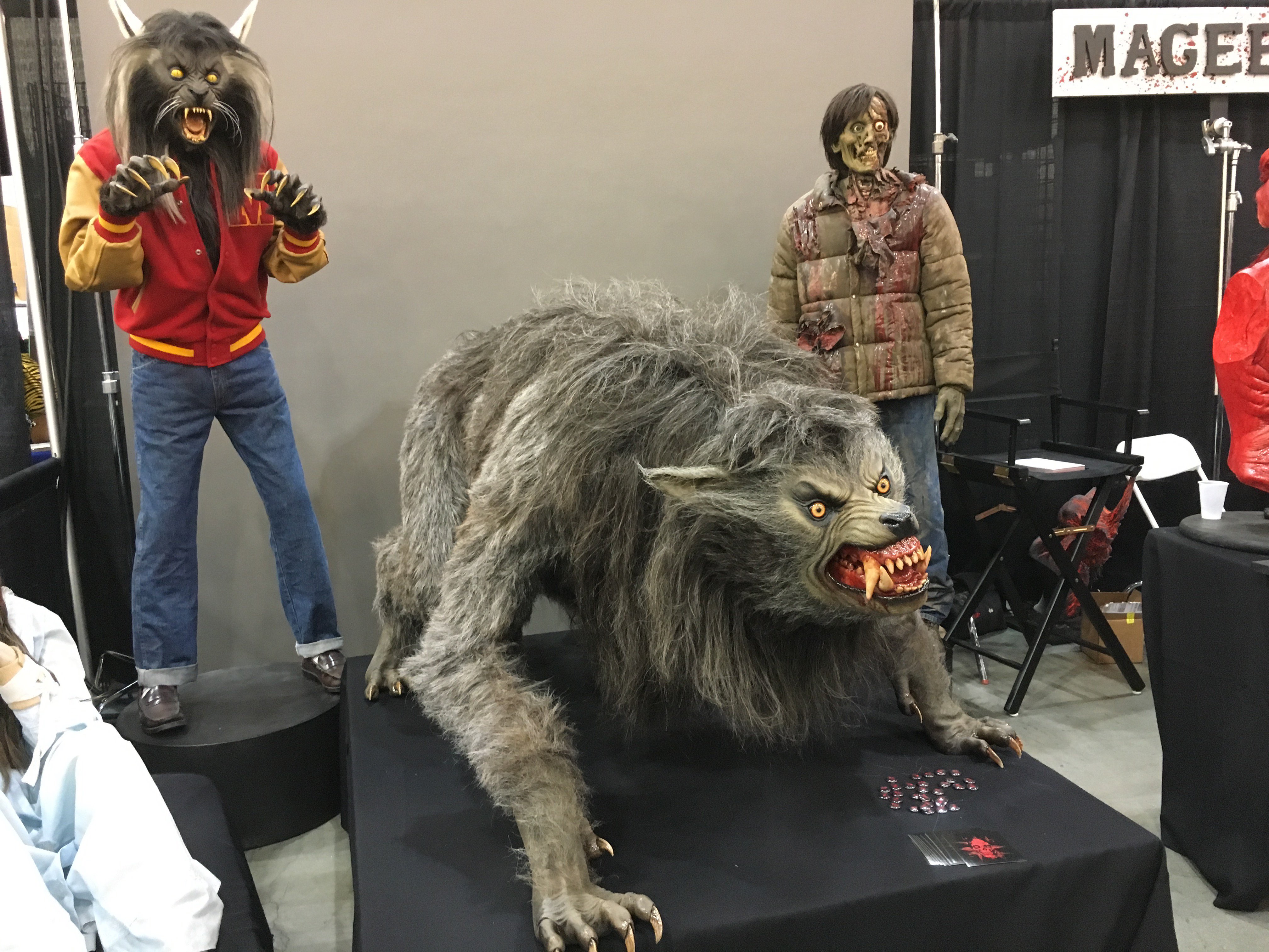 マイケル・ジャクソン マルサン ソフビ スリラー 狼男 2体セット