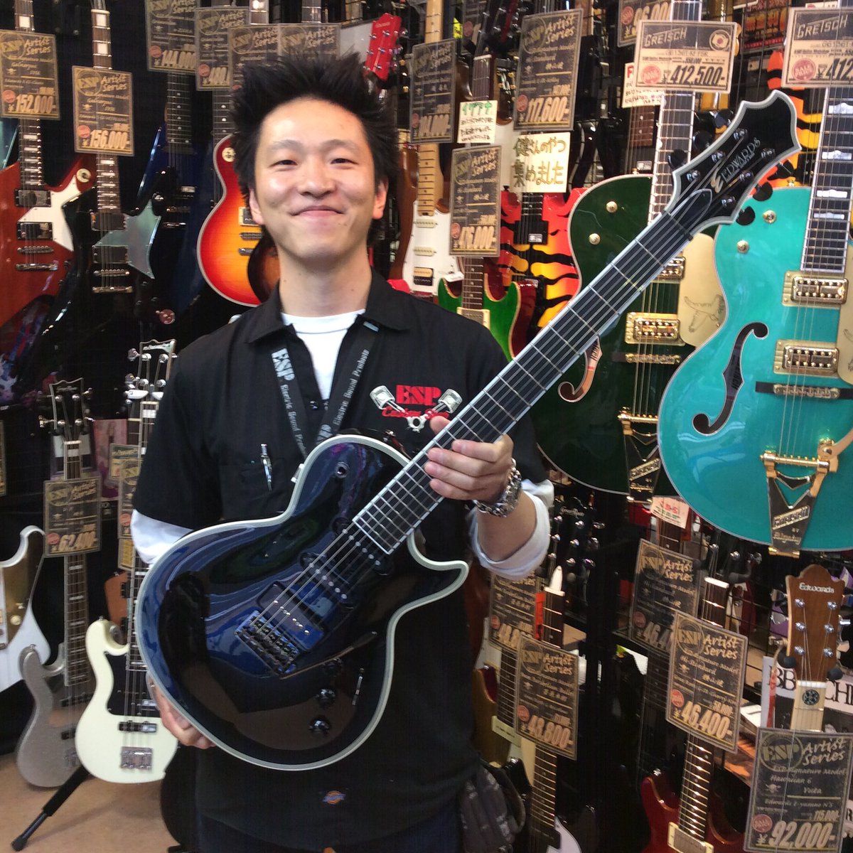 Edwards E-CL-S-VIII SUGIZOモデル 緊急入荷！エレガントなフォルムと