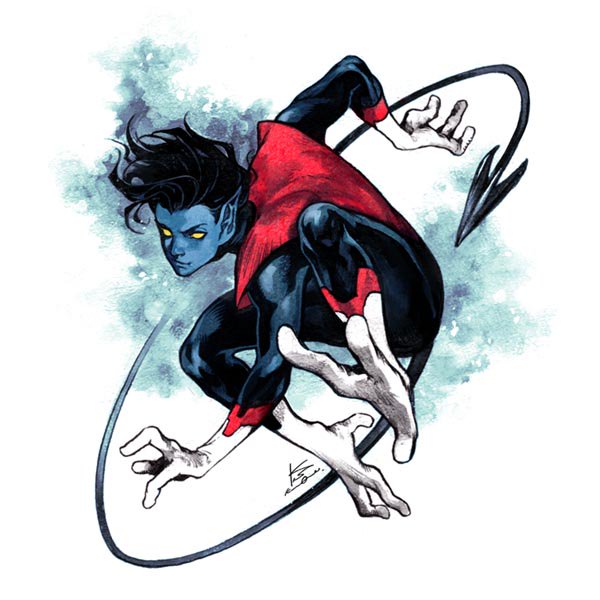 Nightcrawler : ナイトクローラー。以前描いたファンアートです