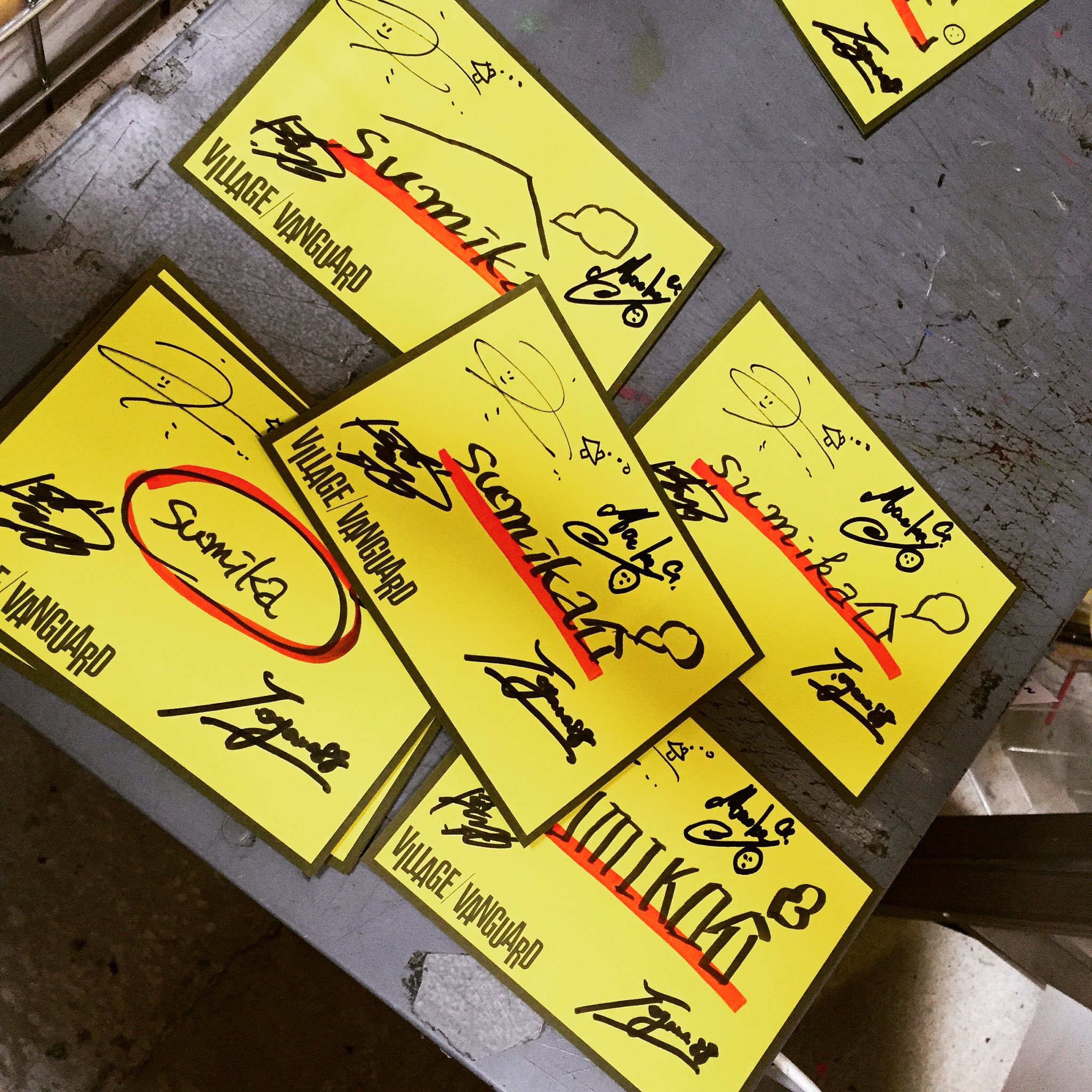 sumika サイン入り 節約 ポップ ヴィレヴァン sumika サイン入り