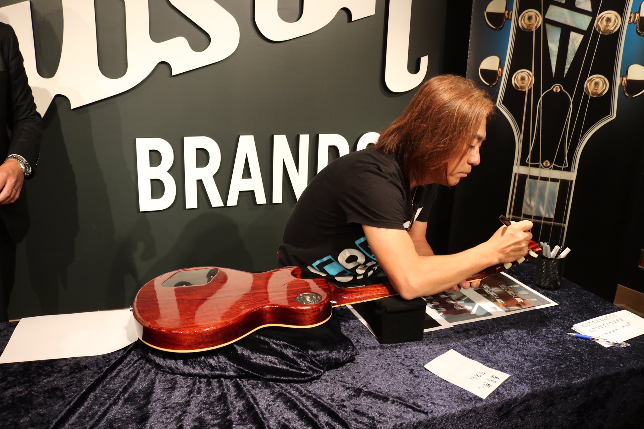 B'z 松本孝弘 倉木麻衣 Gibson ギブソン ポスター 値下げ○ バラ売○ B