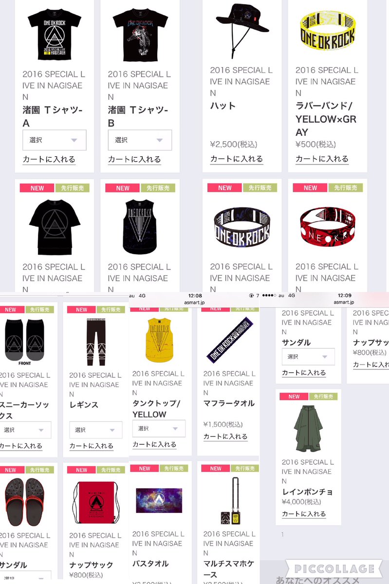 渚園グッズを1つにまとめてみた #ワンオク #渚園 #グッズ