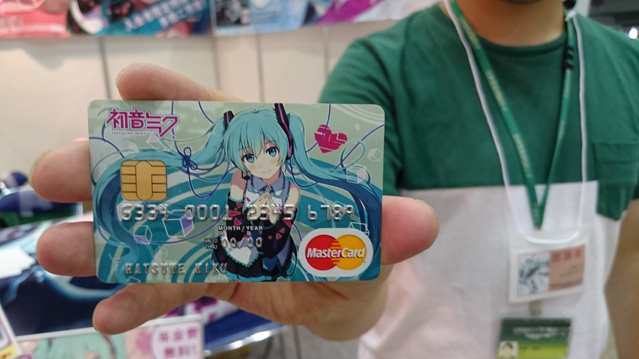 初音ミク マジカルミライ2017 特典缶バッジ 三井住友カード iXimaさん