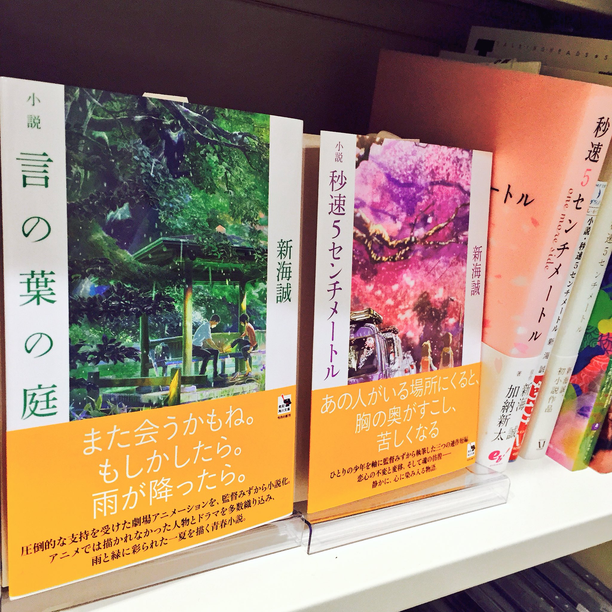 君の名は。」「言の葉の庭」「秒速5センチメートル」グッズ合計12点