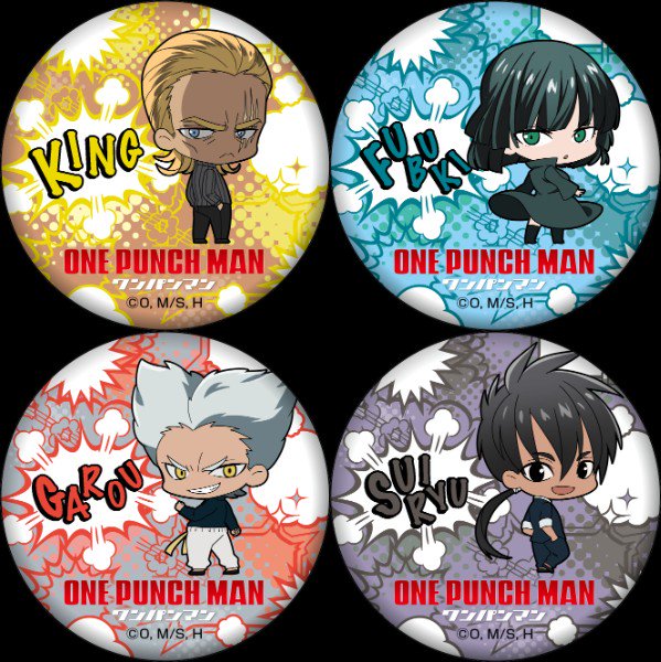 ➕ワンパンマン➕ 音速のソニック 抜刀 缶バッジ ➕ワンパンマン