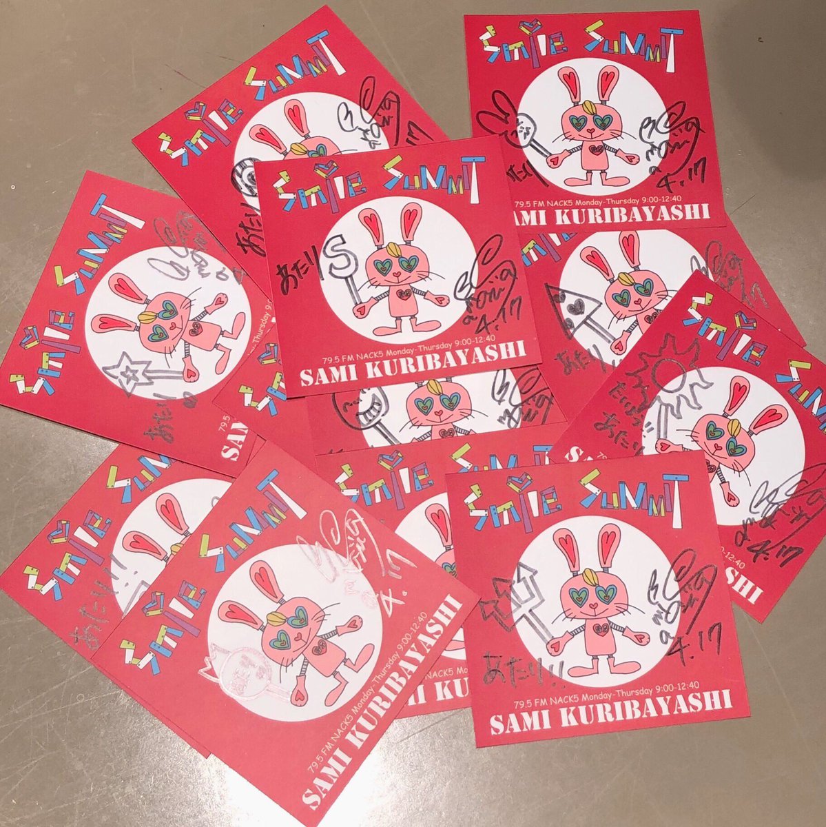 NACK5スマイルサミット ステッカー ナック5スマイルサミット