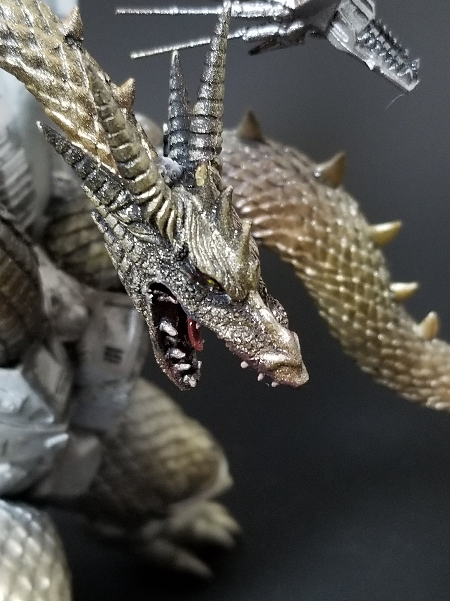 ゴジラメカキングギドラ キャストキット 海洋堂