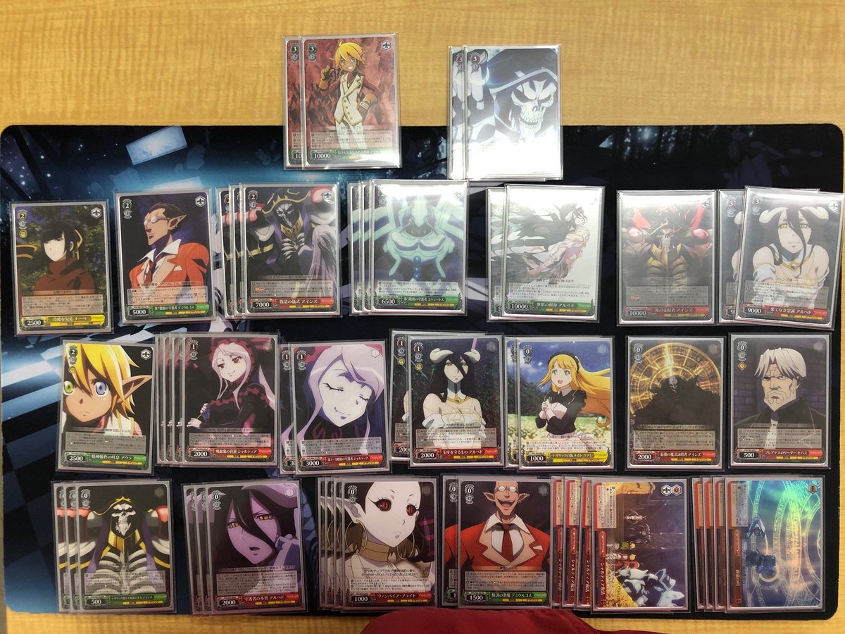 セール ws オーバーロード デッキ デッキパーツ ヴァイスシュヴァルツ