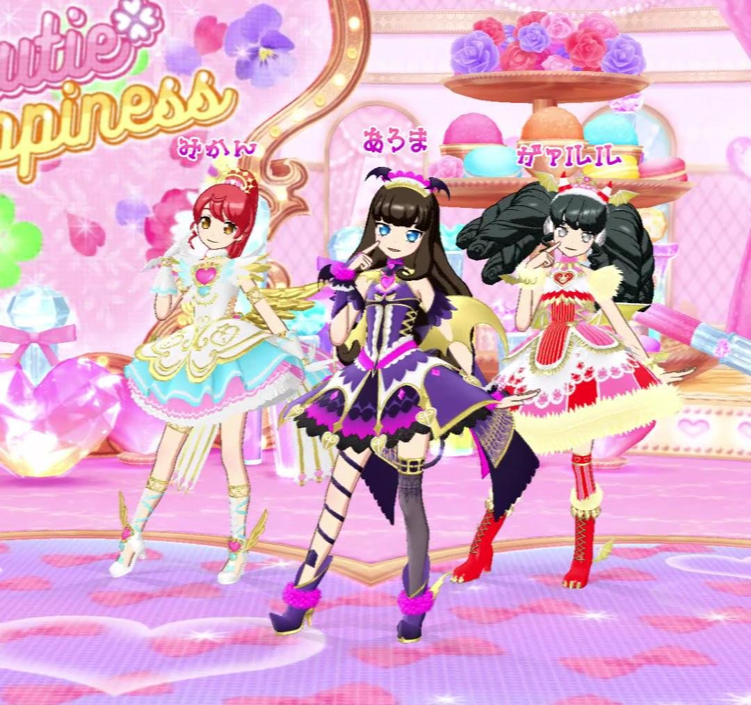 プリチャン スーパーサイリウム あろまアナザー コーデ