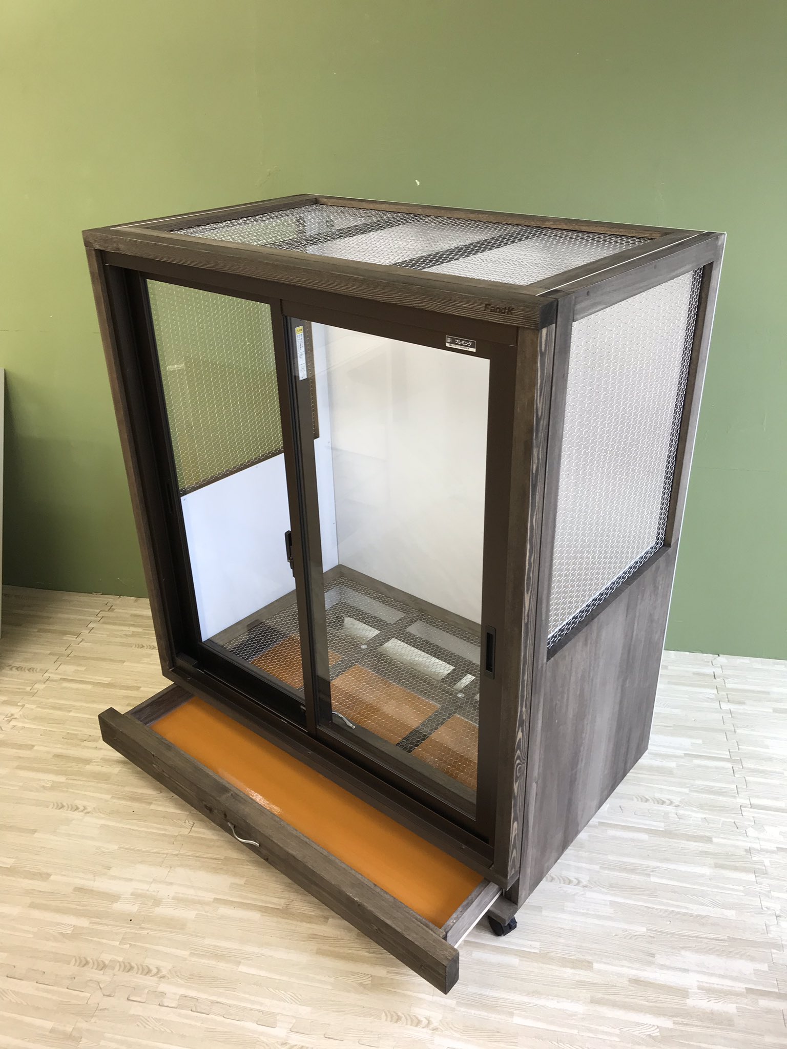 爬虫類ケージ 105×45×45㎝ リクガメ モニター イグアナ 爬虫類ケージ