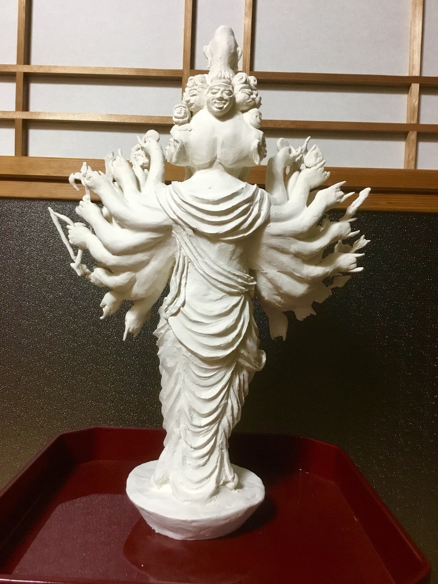 大福寺 千手四十臂(絵付) 全揃 大福寺 千手四十