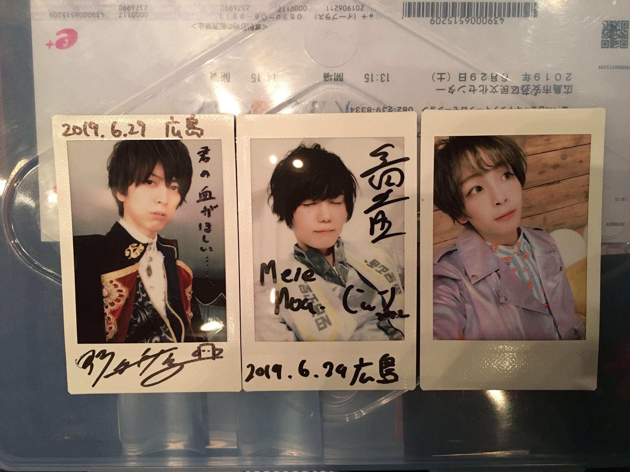 バラ売り可】めせもあ。 MeseMoa. とみたけ 落書き チェキ めせもあ