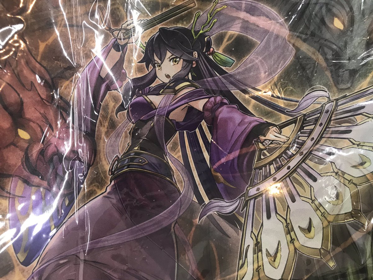 遊戯王 プレイマット 天威の龍仙女 公式 遊戯王 プレイマット 天威の龍
