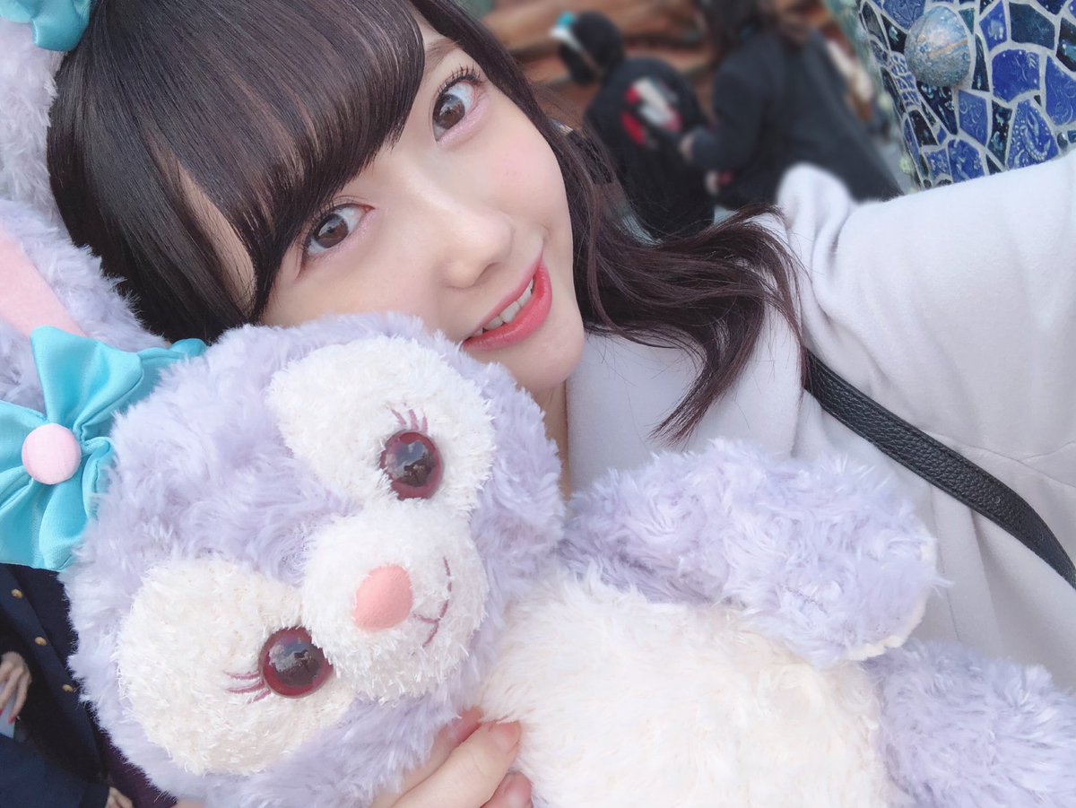 今日お姉ちゃんと夢の国へ行きました❤︎ ステラルーちゃんコーデを