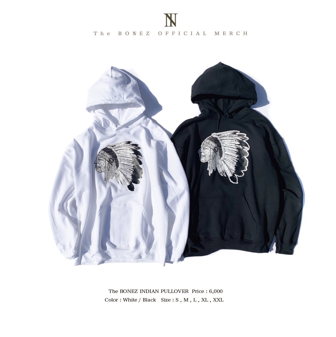 The BONEZ the bonez パーカー XLサイズ パーカー XLサイズ The BONEZ