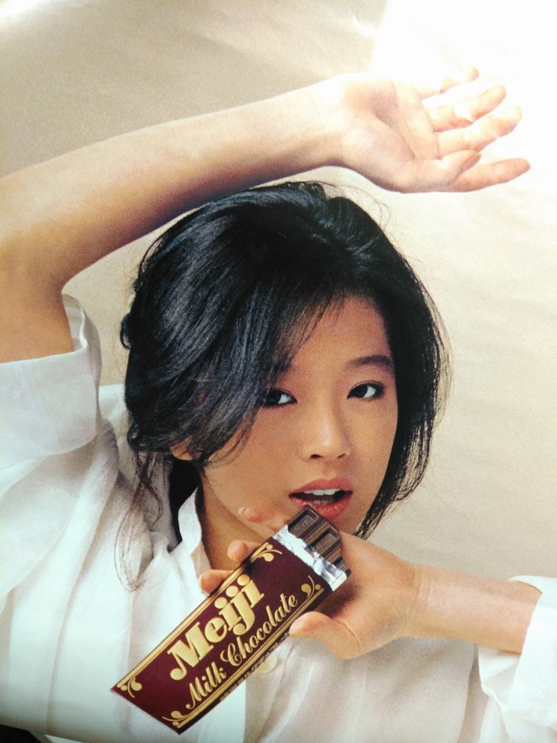 中森明菜ポスター(48) 明治製菓 景品 B1 紙厚 Yahoo!オークション