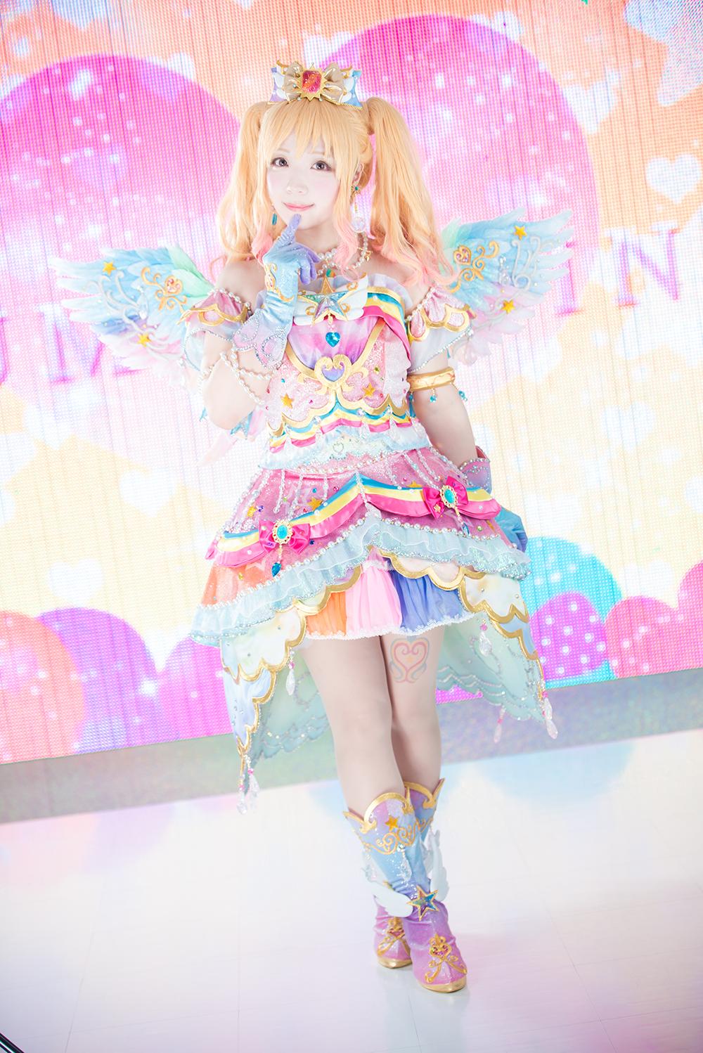 アイカツスターズ レインボーエトワールコーデ 虹野ゆめ アイカツ