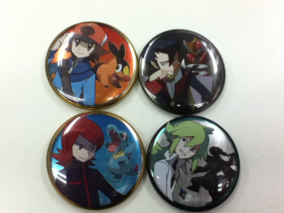 ポケモン BW トウヤ 缶バッジ ポケモン 缶バッジコレクション トウヤ