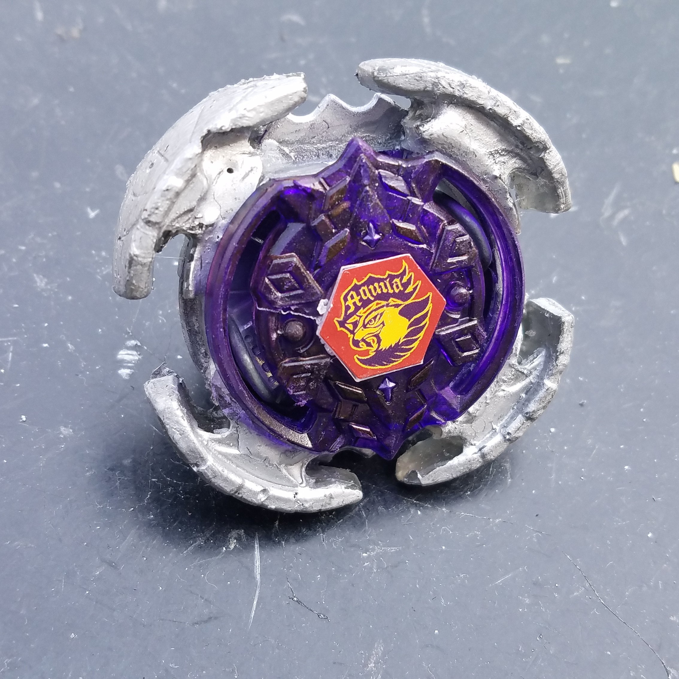 メタルファイトベイブレード 優勝景品 アースアクイラ ガンメタVer