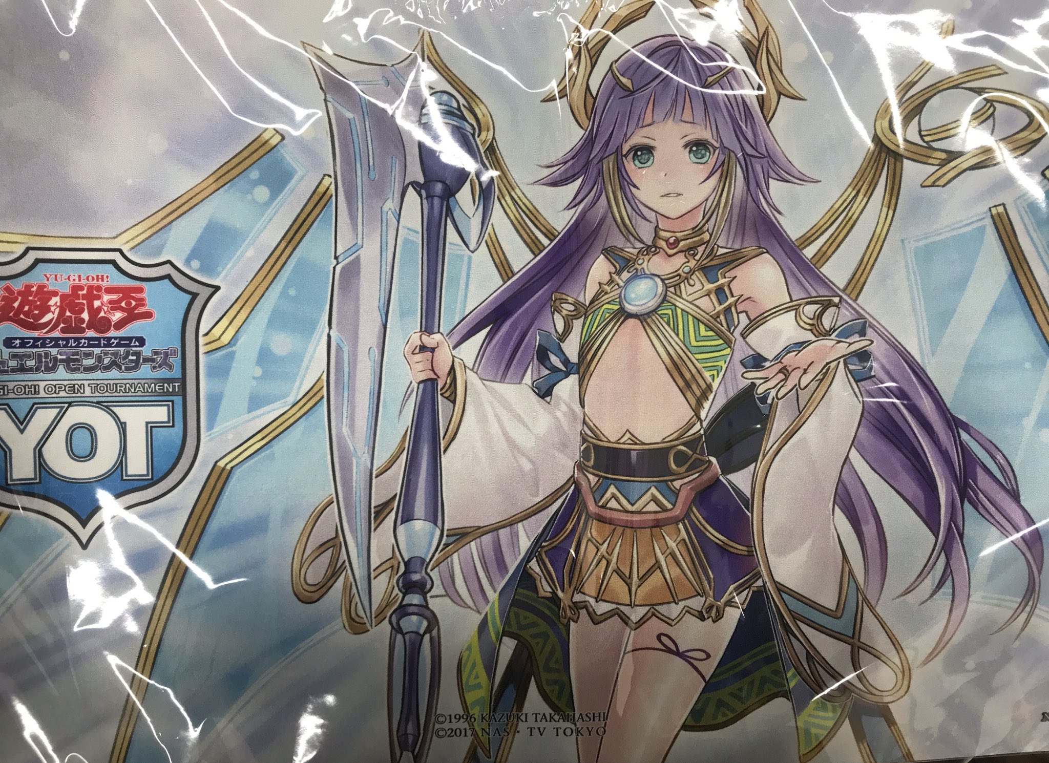 遊戯王「聖杯の神子イヴ」韓国公式ジャッジ限定プレイマット 遊戯王