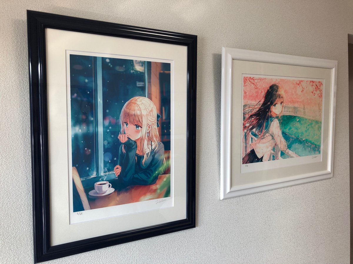 ミクスドメディアhiten 版画SUMMER WITH YOUアールビバン