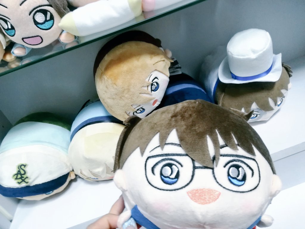 コナンもちもちマスコットMSはここに収納しました。もちマスは形が寸胴