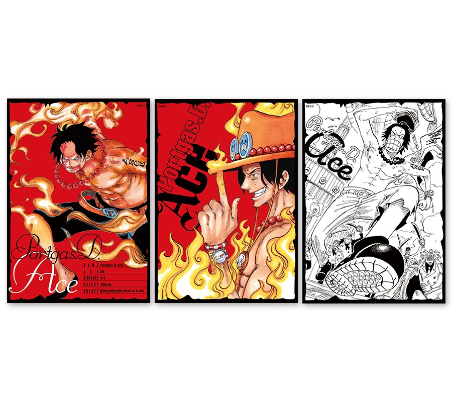 ONE PIECE ワンピース ジャンプフェスタ2019 三兄弟セット 中古】雑貨